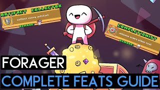 The Complete Feats Guide for Forager [upl. by Ittap376]