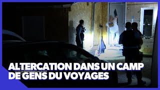 Altercation dans un camp de gens du voyage [upl. by Alpers]