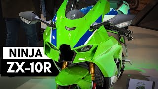 Kawasaki Ninja ZX10R 40th Anniversary Edition 2024  4K [upl. by Regine]