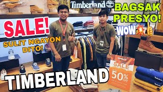 50 SALE TIMBERLAND SHOESAPPARRELS BAGS ang DAMING SHOES STEAL PRICE SULITTIMBERLAND AYALA FELIZ [upl. by Yruam]