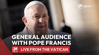 LIVE from the Vatican  General Audience with Pope Francis  April 3rd 2024 [upl. by Acilegna624]