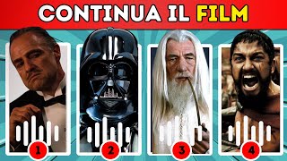 QUIZ  FRASI CELEBRI FILM FAMOSI  CONTINUA LA CITAZIONE  FINISH THE QUOTE [upl. by Sutsugua858]