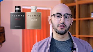 Chanel Allure Homme vs Sport v Eau Extreme v Edition Blanche v Cologne  Mens Fragrance Review 2021 [upl. by Donough]