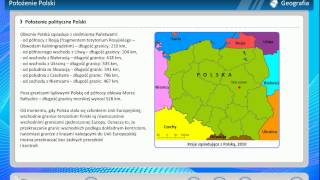 Geografia Przyrodnicze położenie Położenie Polski i podziały geograficzne [upl. by Larred441]