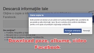 Descarcă tot de pe Facebook foto albume video si mesaje [upl. by Oika]