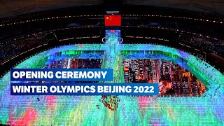 Watch the Opening Ceremony  Beijing 2022 Highlights [upl. by Carolina]