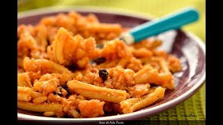 Siciliani Creativi  Pasta con il cavolfiore in rosso ricetta siciliana  Cauliflower pasta [upl. by Ronym622]