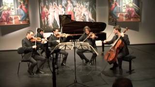 Quatuor Ebène  Brahms Piano Quintet fminor Op 34 [upl. by Garzon]