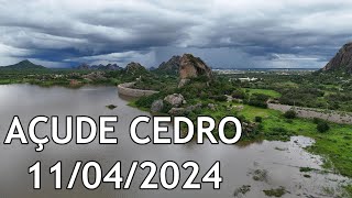 AÇUDE CEDRO DADOS ATUALIZADOS HOJE 11042024 CEARÁ [upl. by Galven]