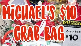 🚨Grab Bag Time 🚨 Michaels 10 Grab Bag Part 1 [upl. by Drooff]