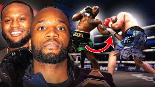 Leon Edwards Reacts to Viddal Rileys KNOCKOUTS [upl. by Brnaba723]