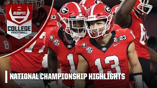 National Championship TCU Horned Frogs vs Georgia Bulldogs  Full Game Highlights [upl. by Arnulfo]