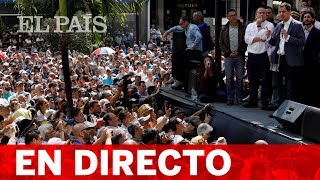 DIRECTO VENEZUELA  La oposición venezolana marcha contra MADURO [upl. by Eugilegna]