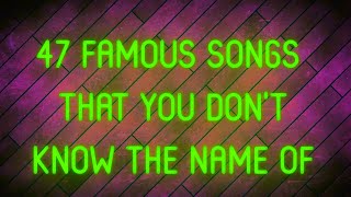 47 Famous Viral songs That Youve Heard But Probably Dont Know The Name Of Part 2 [upl. by Hennie]