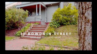 36 Bowdoin Street West End Portland Maine Realtor Susan Sinnett [upl. by Idonah504]