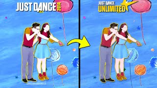 JUST DANCE COMPARISON  99 LUFTBALLONS  JD2014 x JDU [upl. by Lleddaw]