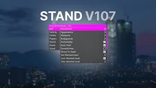 UPDATED  Stand Ultimate  GTA V MOD MENU  FREE [upl. by Tiphanie976]