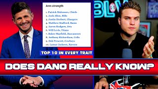 Ranking NFL Quarterbacks by Trait  Reacting to Dan Orlovsky [upl. by Lehman]