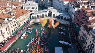 Carnevale di Venezia 2024 lo Scoppio della Pantegana [upl. by Erikson]