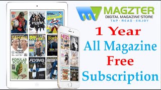 FREE magazines Magzter Gold 1 Year Subscription Free Membership  Free Offer freenews magazine [upl. by Ladnik]