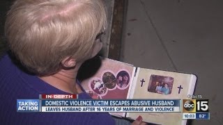 Domestic violence victim escapes abusive husband [upl. by Dadivitan]