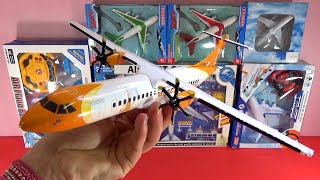 Unboxing best planes Airbus 350 A320 370 Boeing BELUGA 747 767 787 Japan Korean India US models [upl. by Nairod80]