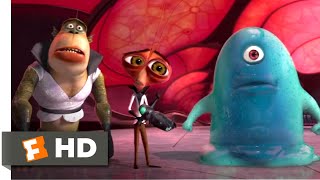 Monsters vs Aliens 2009  Destroy All Monsters Scene 810  Movieclips [upl. by Dedrick]