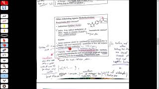 Anticancer Agents 03  Alkylating agents C [upl. by Eisyak]