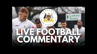 LIVE COMMENTARY  Bradford Park Avenue vs Whitby Town  Northern Premier League Premier Div [upl. by Iramo]