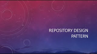 Repository Design pattern in 5 minutes [upl. by Hannaoj]