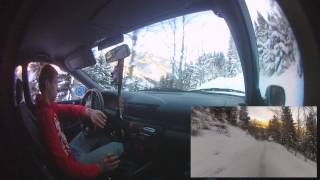 Audi B5 Quattro Winter test [upl. by Woodie]