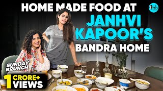 Sunday Brunch At Janhvi Kapoors Bandra Home X Kamiya Jani  Ep 134  Curly Tales [upl. by So399]