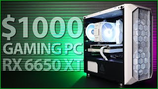 BEST 1000 Budget Gaming PC Guide 2022 [upl. by Urbai]