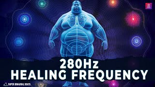 280 Hz Frequency Sleep Music  280 Hertz Binaural Beats Healing Frequency  280 Hz Sine Tone [upl. by Lemaj]