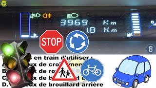 2023 Nouveau examen code de la route FRance 😍 test théorique permis de conduire serie 3 [upl. by Enuj]