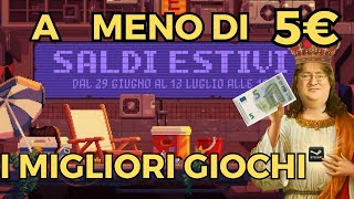 MENO DI 5 € 💵 SALDI ESTIVI STEAM  Steam Summer Sale 2023  I Migliori giochi INDIE [upl. by Schiff]