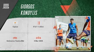 🇨🇾 Giorgos Kondylis  Cyprus NT  DefensiveCentre Mid Highlights [upl. by Kudva]