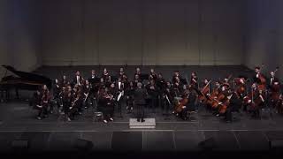 Strange Humors  John Mackey Clovis High Chamber Orchestra [upl. by Aynekal]