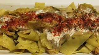 Kremalı Makarna Tarifi Recipe Fettuccine [upl. by Galer]