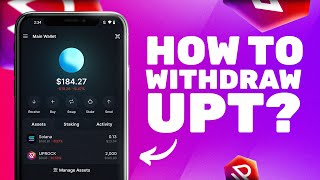 How to Withdraw UPT Tokens from UpRock [upl. by Siblee]