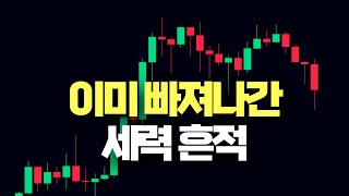 비트코인 세력들은 이미 도망친 논리적인 이유 [upl. by Adirf]