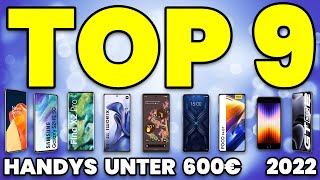 Die besten Smartphones unter 600 Euro 📱 TOP 9 Handy Vergleich 2022 [upl. by Kapeed377]