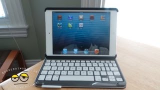 Logitech Folio iPad Mini Keyboard Review [upl. by Toll948]