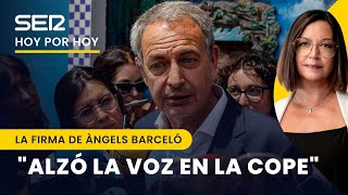 Àngels Barceló quotZapatero en la COPE se sacudió cualquier complejoquot [upl. by Notnerb]