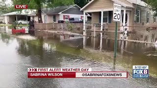 Significant flooding in Garyville from the severe storms on Wednesday [upl. by Dranyl482]