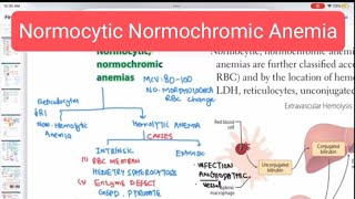 Normocytic normochromic anemia haematology 42 First Aid USMLE Step 1 in UrduHindi [upl. by Nnasus829]