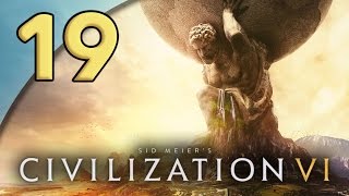 Civilization VI  19 War Monger  Lets Play Civilization VI Gameplay [upl. by Orfield333]