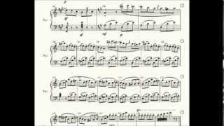 Rossini Tarentella from La Boutique Fantasque Piano arr [upl. by Nnayrb]