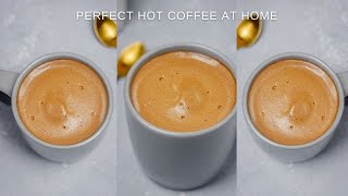 How To Make Hot Coffee Perfect Frothy Coffee At Home [upl. by Asilef]