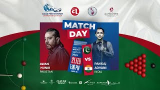 ACBS  ASIAN MEN SNOOKER CHAMPIONSHIP  QATAR 2024 LAST 16 [upl. by Juliet374]